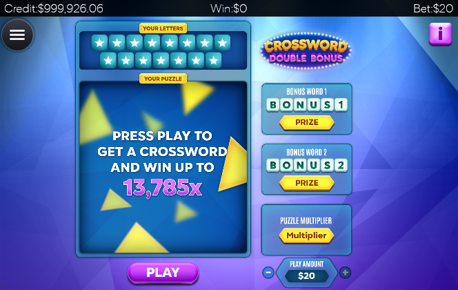 Photo gallery 1 for Crossword Double Bonus game