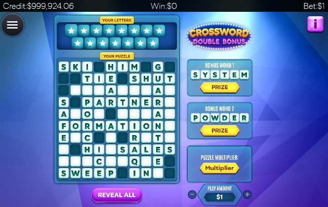 Photo gallery 2 for Crossword Double Bonus game