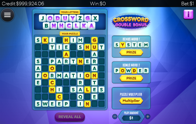 Photo gallery 3 for Crossword Double Bonus game