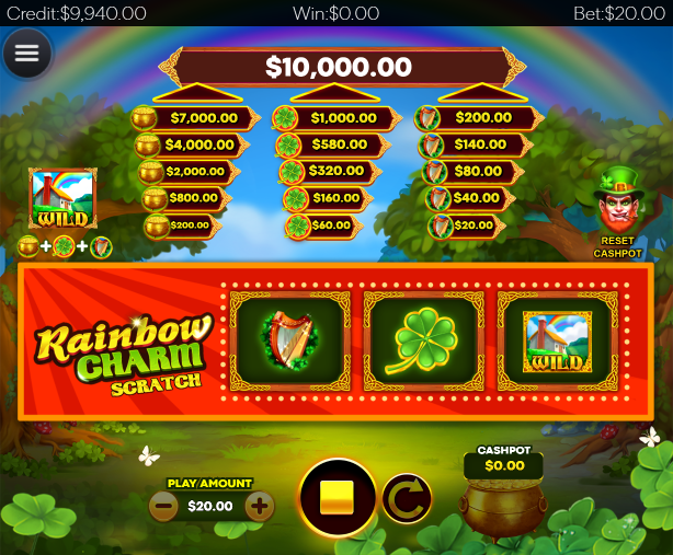 Rainbow Charm Scratch